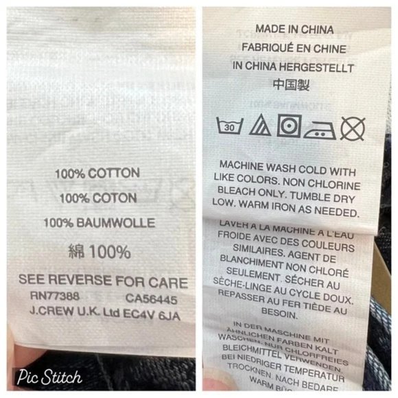 J. Crew Rayner Cropped Wide Leg Jeans Dark Wash 31 Self Belt NWT - Picture 9 of 10